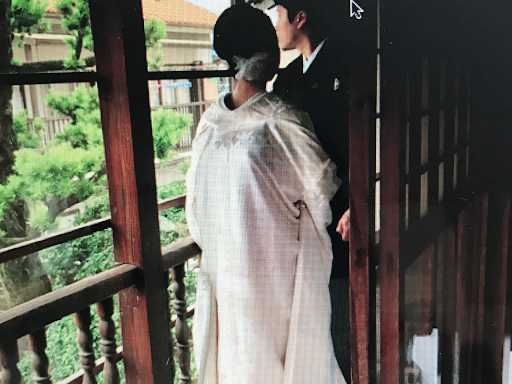 白無垢姿の花嫁様　和婚の前撮り和婚花嫁レンタル衣装佐賀福岡 出張ヘアメイク着付けまで　和婚をコーディネートいたします